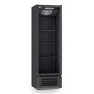 Visa cooler cervejeira400l p.vidro preta - 110v- refrimate