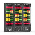 Visa Cooler Multiuso 3 Portas Preto/Preto VCM3P 220V - Refrimate