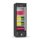 Visa Cooler Multiuso 570 Litros Preto/Branco (Interno Aço Galvanizado) VCM570PV 220V - Refrimate