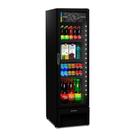 Visa Cooler Refrigerador Multiuso Expositor Vertical 296l Vb28rh All Black 127v - Metalfrio 127v