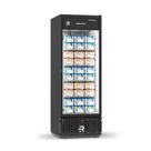 Visa Cooler Sorvete Freezer Porta Vidro Aquecido ar Forçado -22ºc 570l Vcs570pvpb 220v - Refrimate