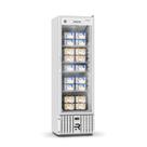 Visa Cooler Sorvete Porta Vidro Ar Forçado -22ºC 400L VCS400PVBB Branco/Branco 220V - Refrimate