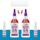 Viscosidade média Super Glue BondXtra 240ml para marcenaria