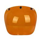 Viseira Articulada Bolha Para Capacete Aberto De Moto - Acessório Para Capacete De Motocicleta