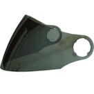 Viseira Blade Para Capacete Aberto Moto e Quadri Cromada