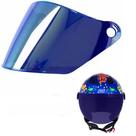 Viseira Capacete Aberto Norisk Orion Azul Iridium Viseira Capacete Aberto Norisk Orion Azul Iridium