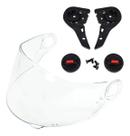 Viseira Capacete Fw3 Gt Cristal Proteção Uv Kit Reparo Botão Viseira Capacete Fw3 Gt Cristal Proteção Uv Kit Reparo Botão