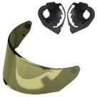 Viseira Capacete Ls2 Ff320 Ff353 Dourada Poli Mais Reparo