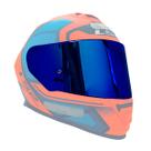 Viseira Capacete Ls2 Ff320 Ff353 Ff800 Revo Azul Iridium