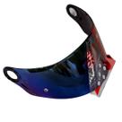 Viseira Capacete Ls2 Ff358 Azul Com Pino Pinlock Original