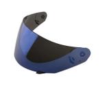 Viseira Capacete Norisk Ff391 Ff389 Azul Iridium Polivisor