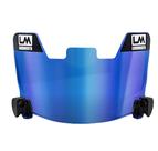 Viseira de futebol Loudmouth Universal Fit para jovens e adultos azul Viseira de futebol Loudmouth Universal Fit para jovens e adultos azul