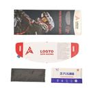 Viseira do capacete para moto, viseira faceshield, corte UV, acessórios para ícone Airflite IC-06