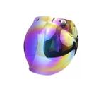 Viseira + Flip Capacete Bolha Bubble Custom Old School