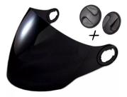 Viseira Fume Capacete New Liberty 3 Pro Tork Three + Reparo Viseira Fume Capacete New Liberty 3 Pro Tork Three + Reparo