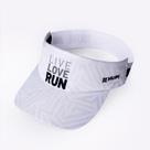 Viseira Para Corrida HUPI Live Love RunBranca