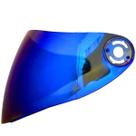 Viseira Polivisor Capacete Aberto Norisk Neo Azul Espelhada Viseira Polivisor Capacete Aberto Norisk Neo Azul Espelhada