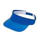 Viseira Transparente Azul Beach Tennis Praia Corrida Esporte