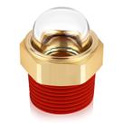 Visor a óleo Boltigen Domed 1" NPT Brass Bulls Eye