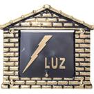 Visor de Luz Ouro Envelhecido - Dimetal