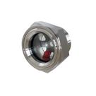 Visor de óleo Boltigen 3/4" NPT em aço inoxidável macho