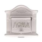Visor Estilo Colonial para Leitura do Consumo de Água Branco