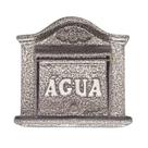 Visor Estilo Colonial para Leitura do Consumo de Água Cinza