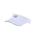 Visor Headwear New Balance Performance com proteção UV branca Visor Headwear New Balance Performance com proteção UV branca