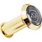 Visor Para Porta Brasfort Latao Dourado