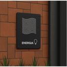 Visor Reto de Energia Para Leitura Acessório Elétrico Prático e Resistente Energia