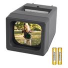 Visualizador de slides e filmes TCNEWCL 35 mm com ampliação 2X