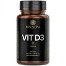 Vit D3 2000UI - 120 Capsulas - Essential Nutrition