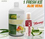 Vita ak - fresh ice morango aloe vera Vita ak - fresh ice morango aloe vera
