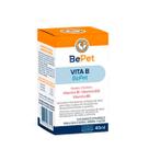 Vita B Suplemento vitaminico Bepet 40ml Cães e Gatos