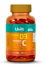 Vita D3 2000ui Vitamina C 1000Mg 90 Cáps Uvits