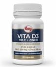 Vita D3 + C + Zinco 60cps 1000mg Vitafor Lote 0123923 Vita D3 + C + Zinco 60cps 1000mg Vitafor Lote 0123923