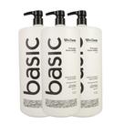 Vita Derm Basic Super Brilho Kit 3 Shampoos 2,5 Litros