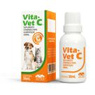 Vita Vet C Suplemento Vitamínico P/Alimentação Animal 30ml
