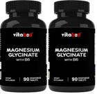 Vitabod Glicinato de Magnésio 1000 mg 90 comprimidos, pacote com 2 Vitabod Glicinato de Magnésio 1000 mg 90 comprimidos, pacote com 2
