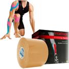 Vital Tape Kinesiology Sports Bege 5cm X 5m - Faixa Ortopedica Vital Tape Kinesiology Sports Bege 5cm X 5m - Faixa Ortopedica