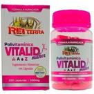Vitalid Mulher Polivitamínico De A - Z 100 Cápsulas - Rei Terra