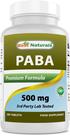 Vitamin Best Naturals PABA 500 mg, 180 comprimidos