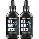 Vitamin Liquid Drops Think Above B1 B6 B12 Nerve Energy