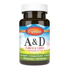 Vitamina A e D Carlson 25000 UI A, 1000 UI D, 100 cápsulas gelatinosas