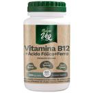 Vitamina B12 + Ácido Fólico + Ferro (Produto Vegano) 60 Cápsulas 500mg