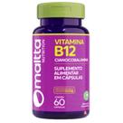 Vitamina b12 ciancobalamina 1 ao dia 60 cápsulas veganas - maltta nutrition