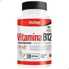 Vitamina B12 Cianocobalamina 120 Cáps Concentrado Natural Sem Sabor Original Cápsulas Alto Teor Puro