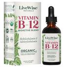 Vitamina B12 líquida sublingual vegana 2500mcg - Live Wise Naturals