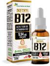 Vitamina B12 Methyl 20ml Sublingual Vegano com Stevia Sabor Morango