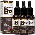 Vitamina B12 Metilcobalamina Em Gotas 3 Frascos De 30ml Rápida Absorção Sabor Frutas Vermelhas Vitamina B12 Metilcobalamina Em Gotas 3 Frascos De 30ml Rápida Absorção Sabor Frutas Vermelhas